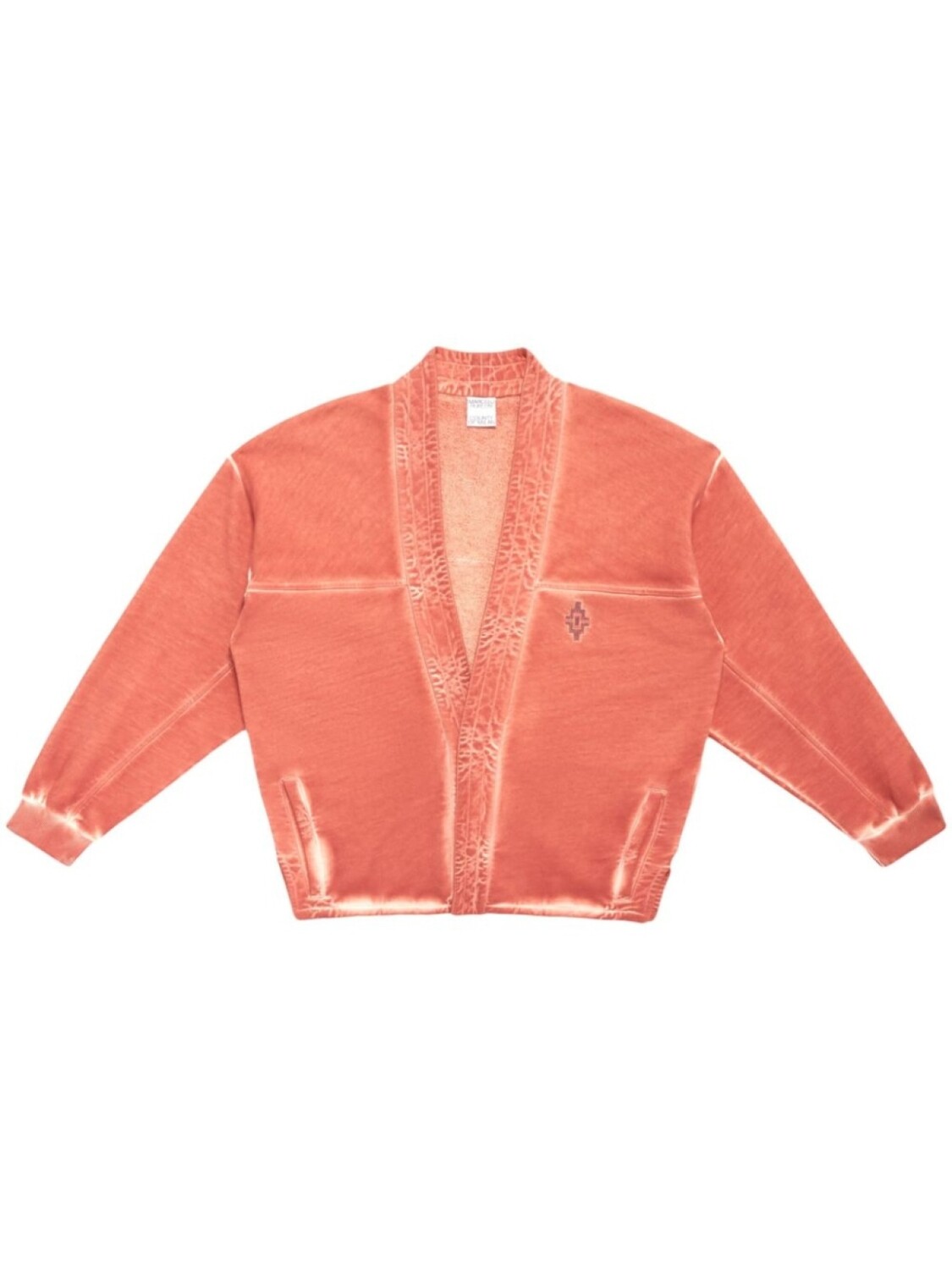 

Marcelo Burlon County of Milan кардиган с выцветшим эффектом, красный