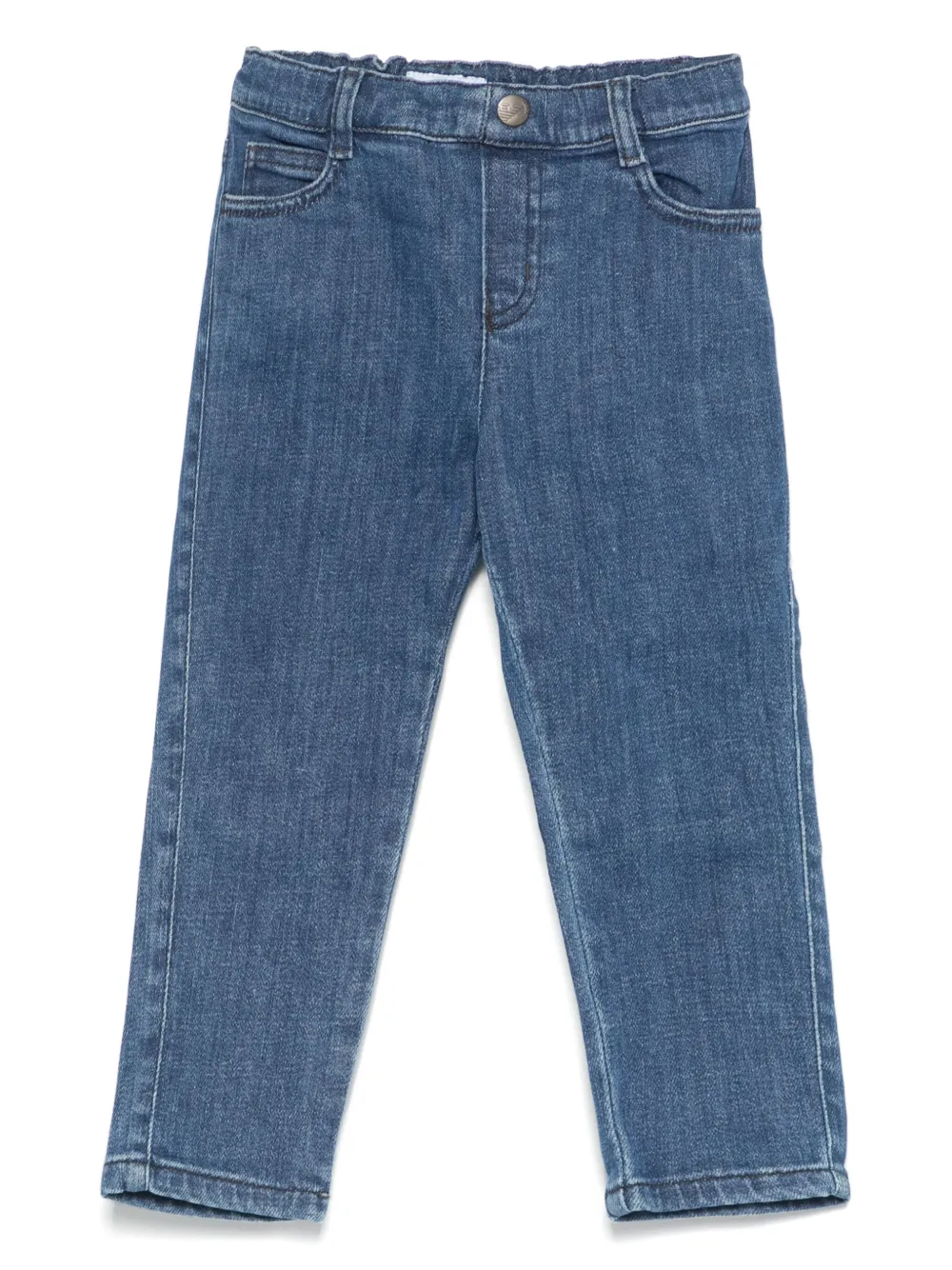 

Прямые джинсы Emporio Armani Kids, синий
