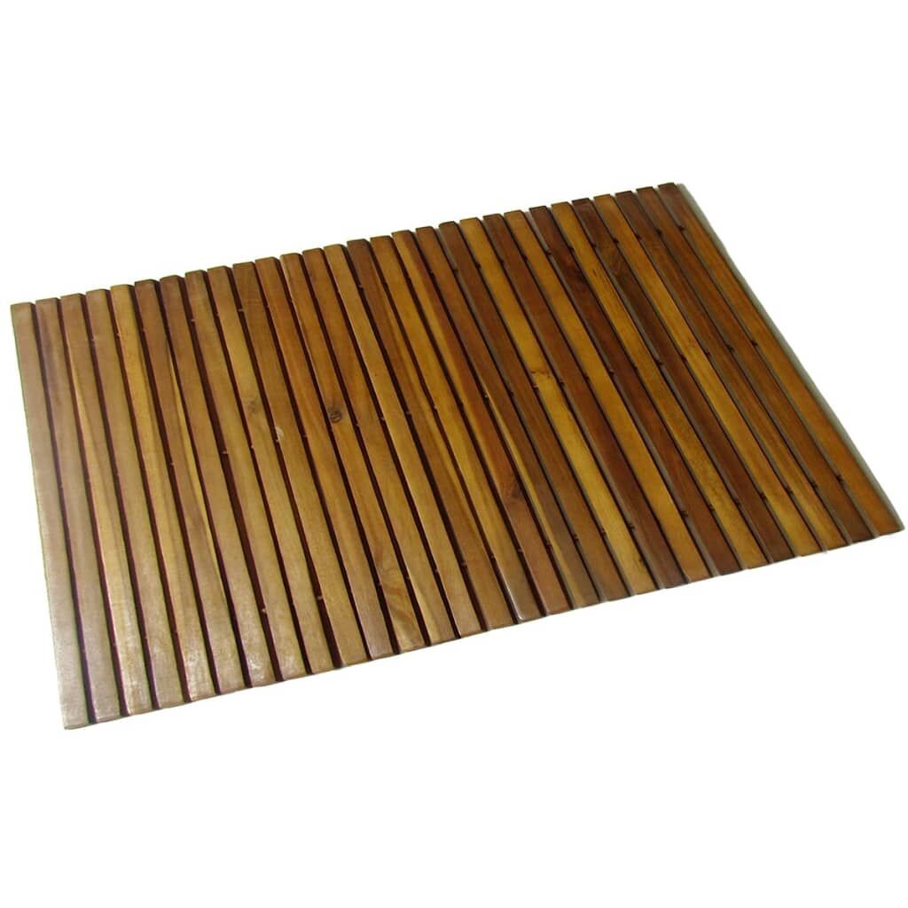 

VidaXL коврик для ванной акация 80x50 см, коричневый