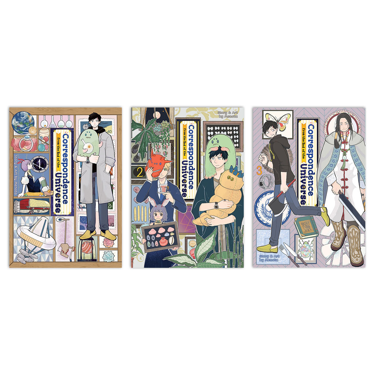 

Манга Correspondence from the End of the Universe Manga (1-3) Bundle