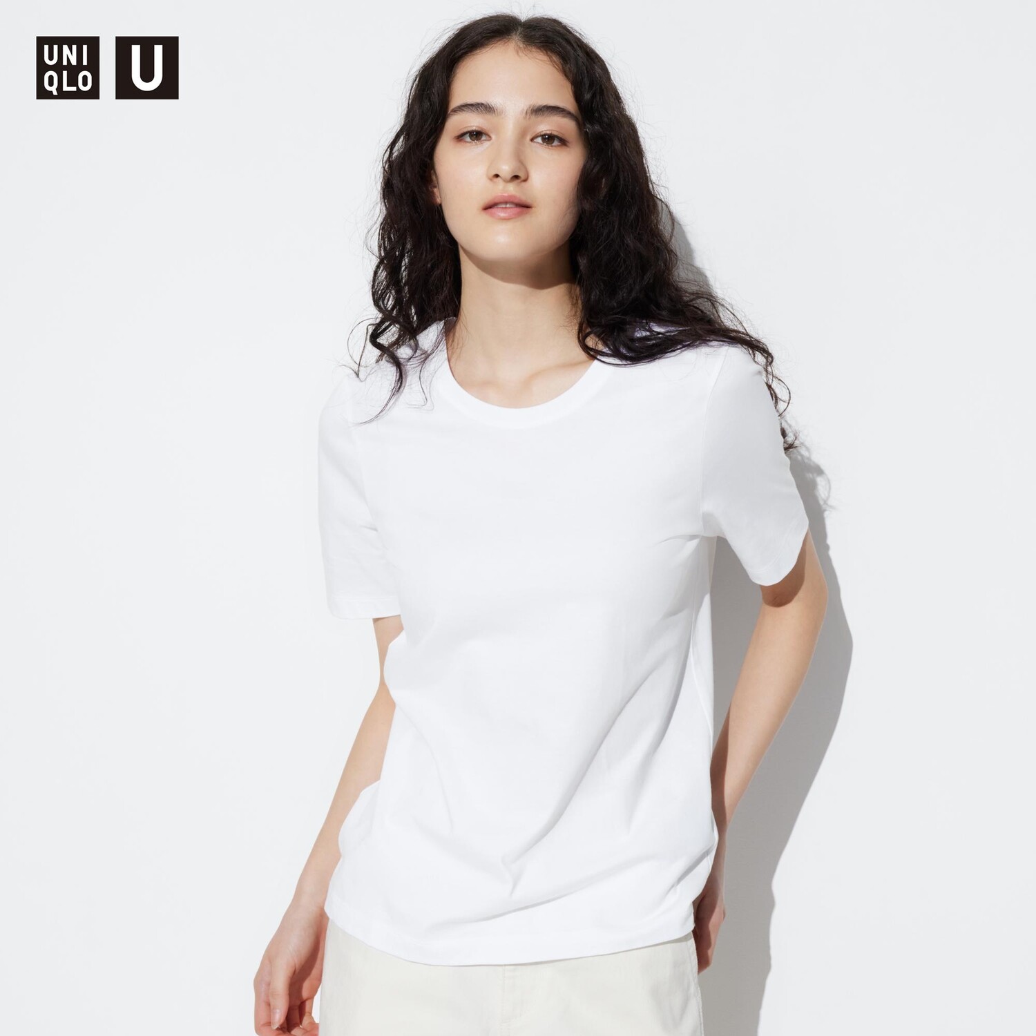 

Футболка Uniqlo Supima из хлопка, белый