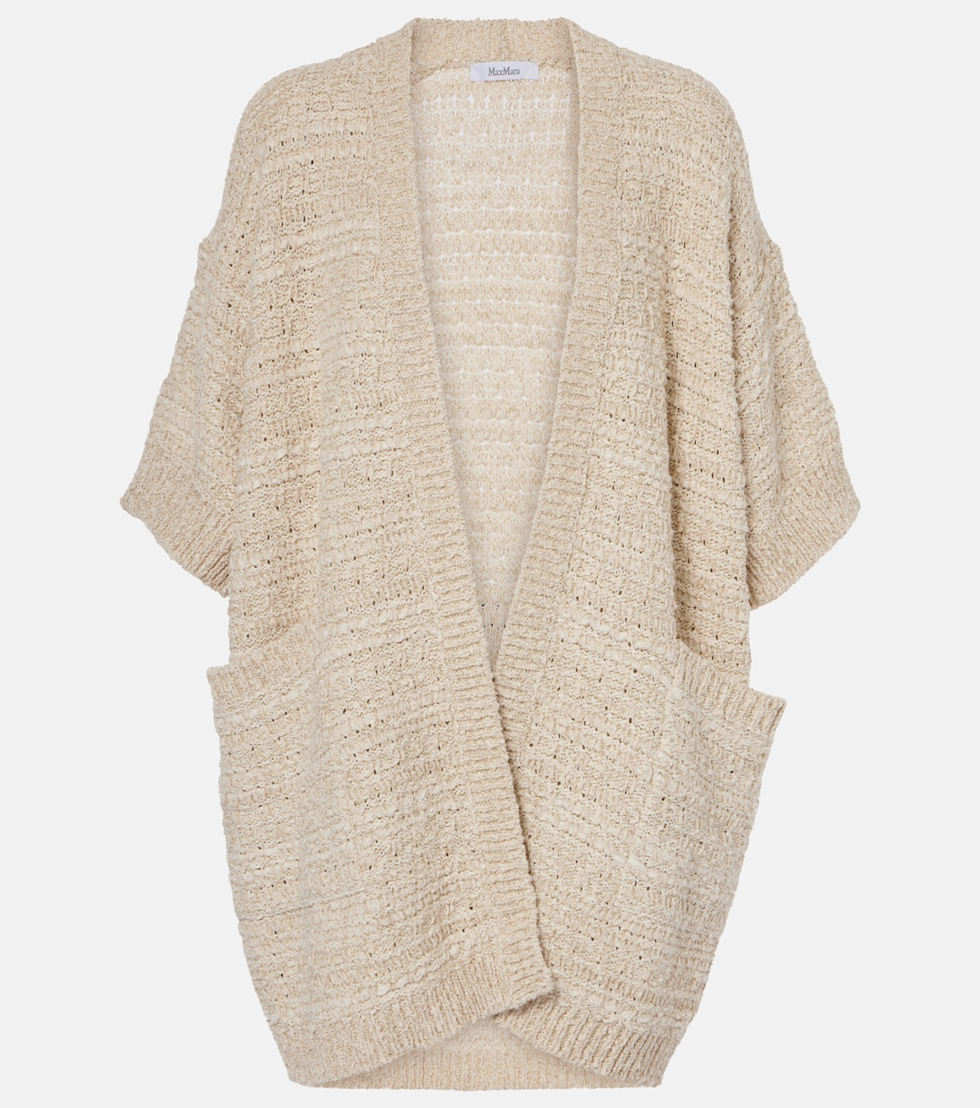 

Кардиган из смесовой хлопковой ткани Max Mara, Avorio