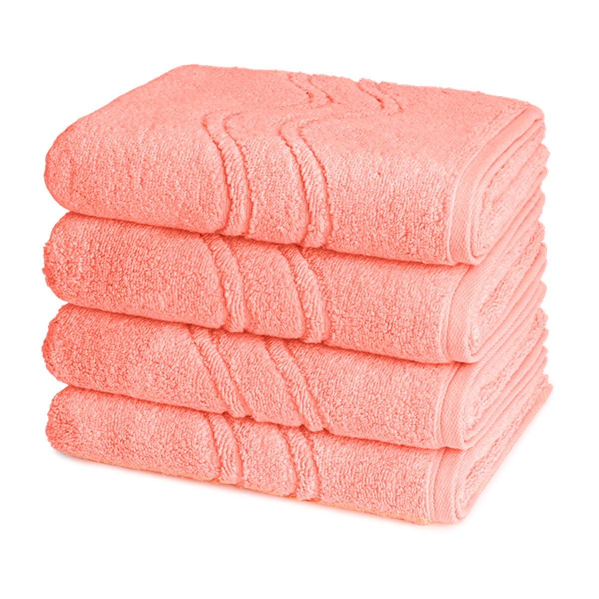 

Towel набор из 4 штук с ощущением кашемира Ross, оранжевый