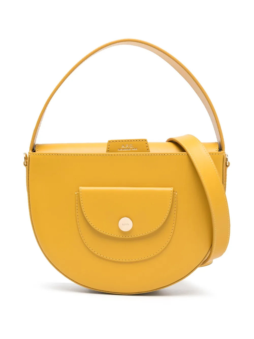 

Маленькая сумка-тоут Le Pocket A.P.C., желтый