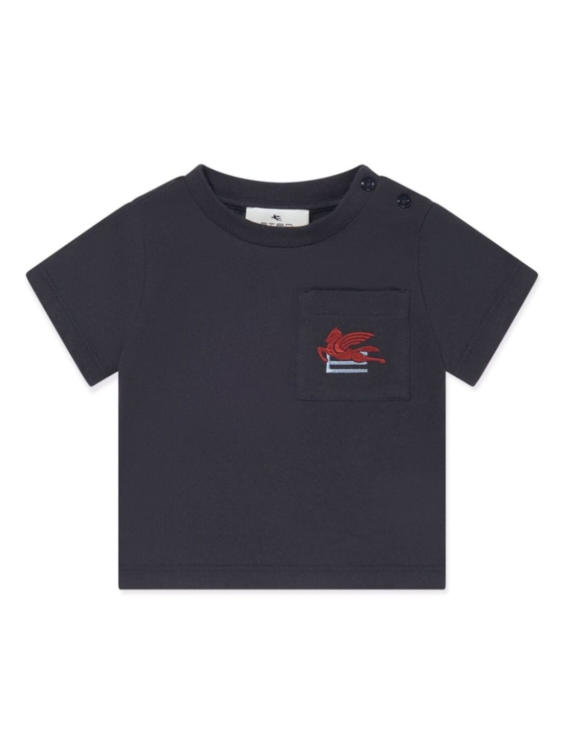 

ETRO KIDS футболка с мотивом Пегаса, синий