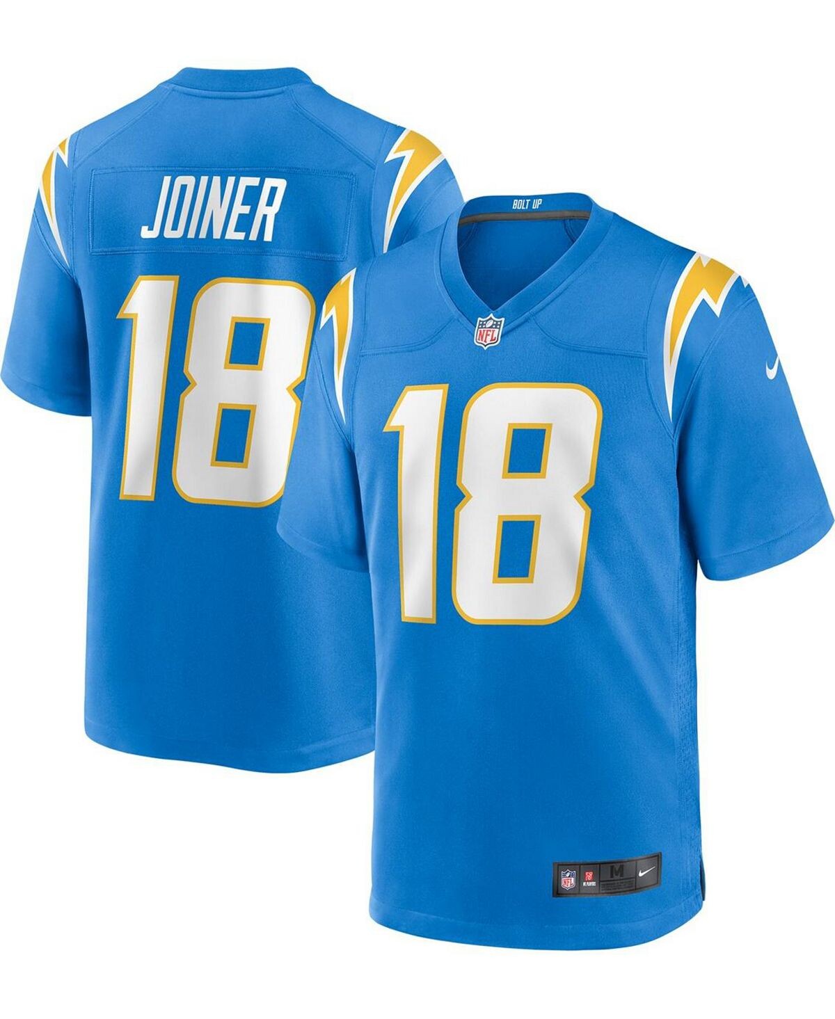 

Мужская футболка Charlie Joiner Powder Blue Los Angeles Chargers Game Retired Player Nike