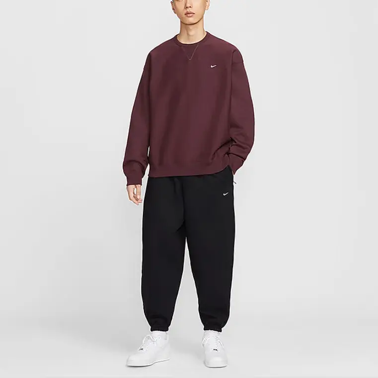 Nike Бордовый мужской свитшот — фото 4