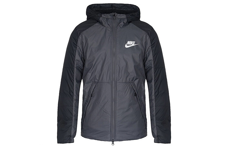 

Мужская стеганая куртка Nike, цвет Black/Gray