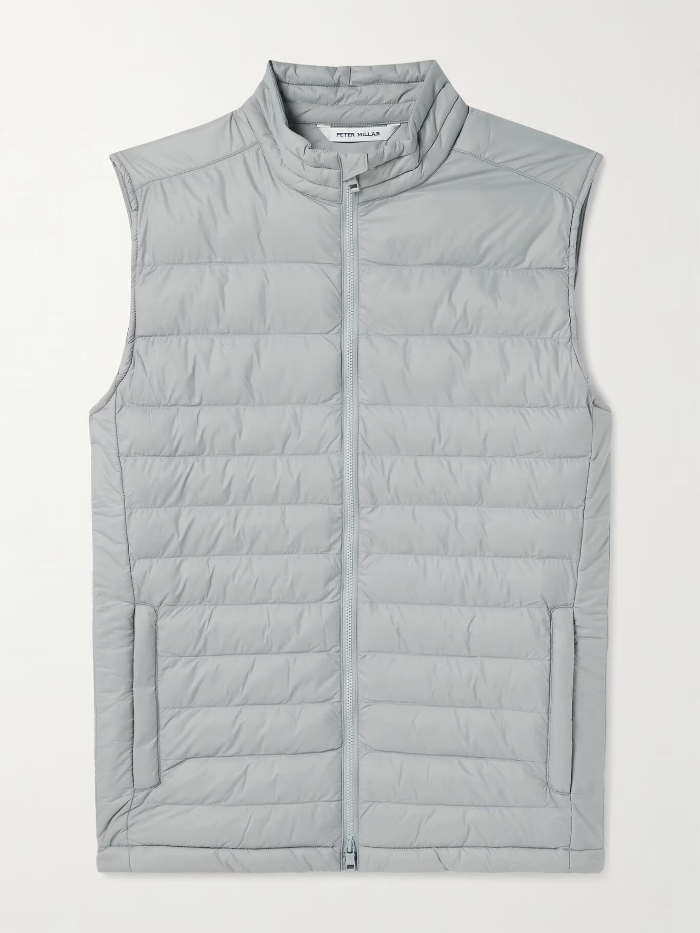 

Жилет для гольфа All Course из стеганой оболочки PETER MILLAR, серый