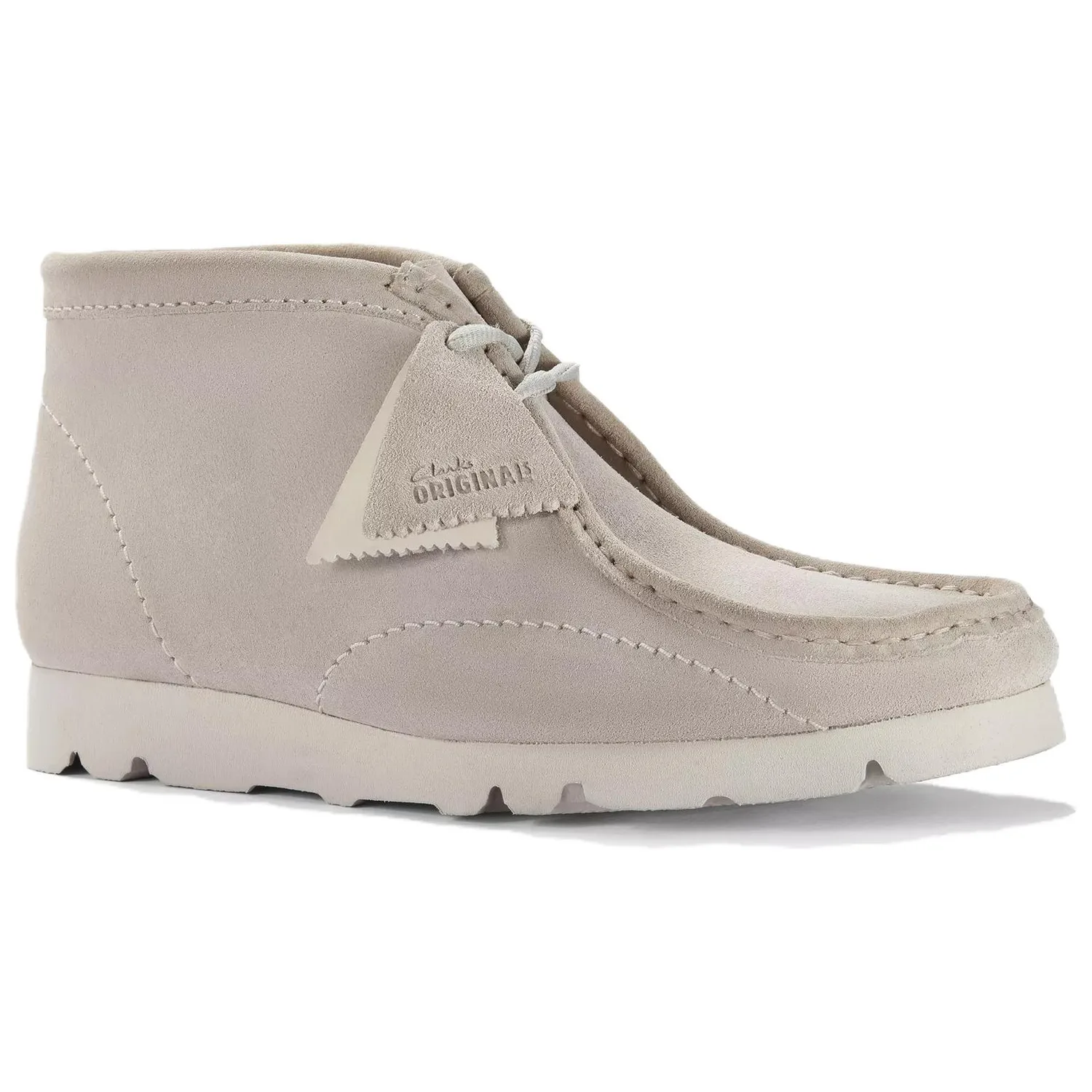 Пустынные ботинки на шнуровке Clarks, бежевый — фото 4