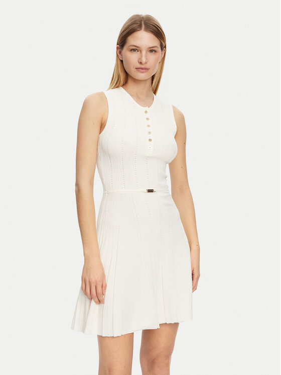 

Трикотажное платье обычного кроя 5GGK26 5874Z Marciano Guess, экрю