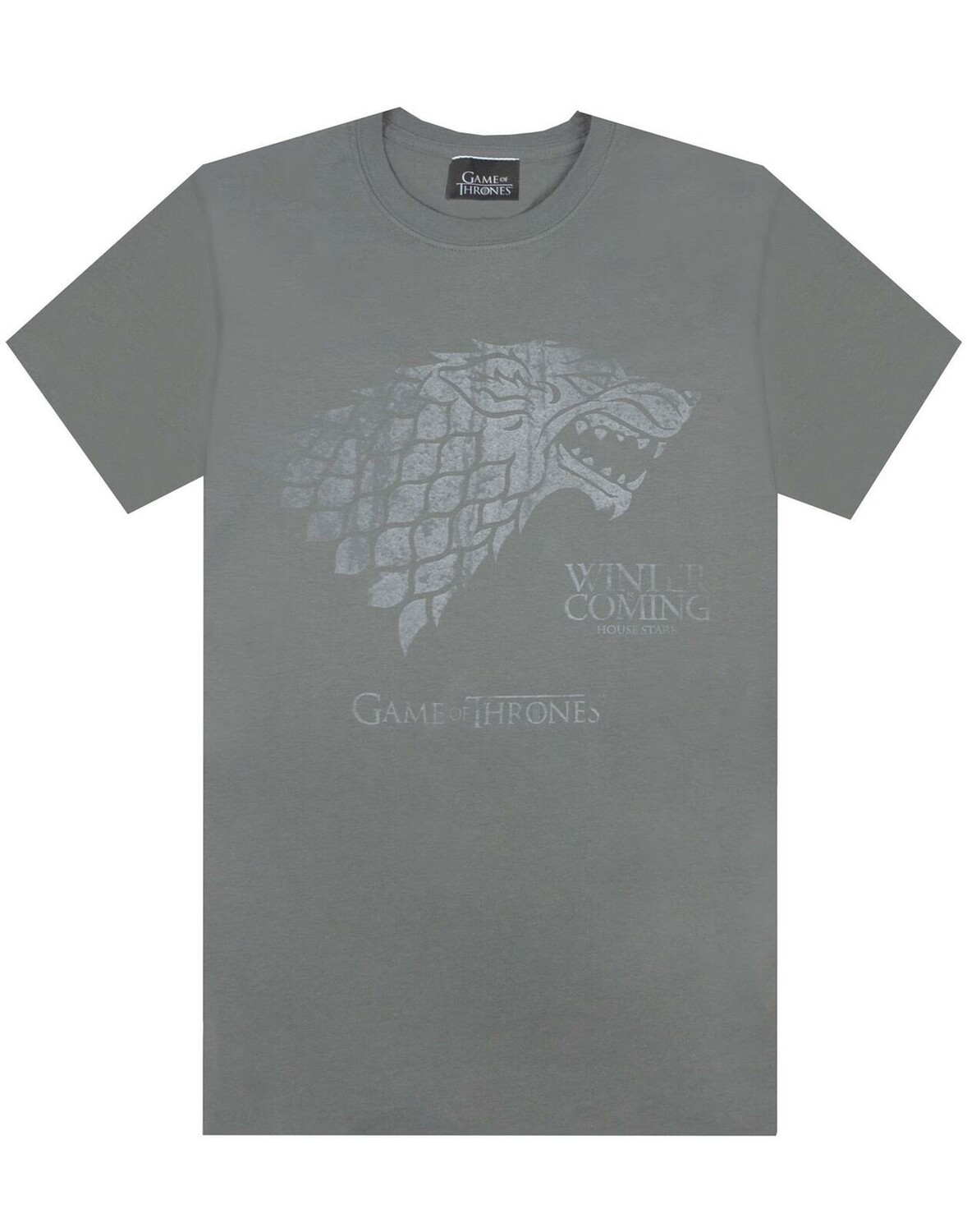 

Футболка Game Of Thrones с короткими рукавами, серый