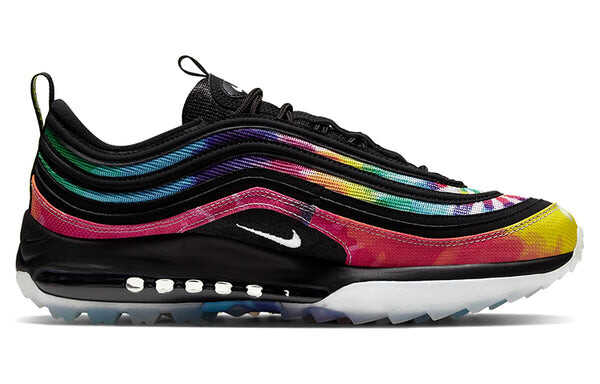 Кроссовки Nike Air Max 97 Golf 'Tie-Dye Alternate', черный — фото 2