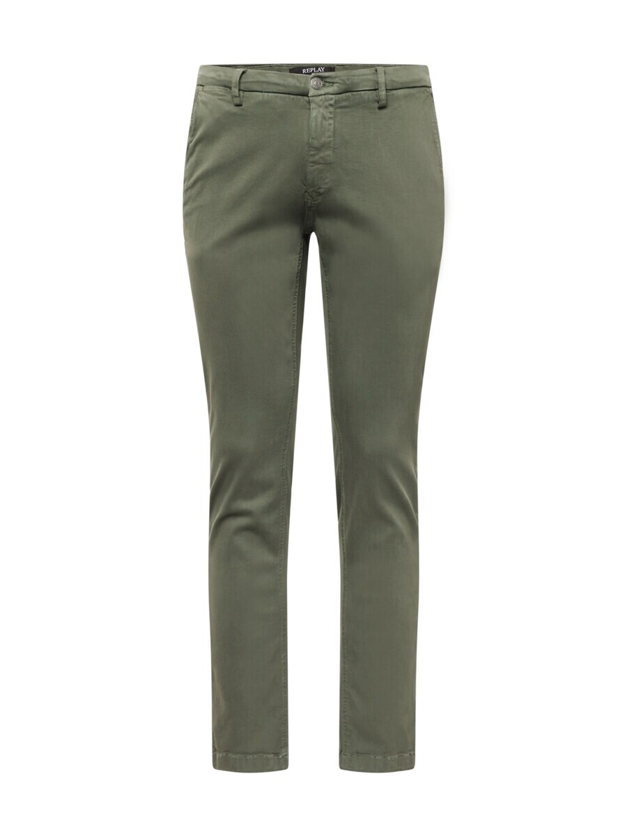 

Брюки REPLAY Slim fit Chino Pants, зеленый