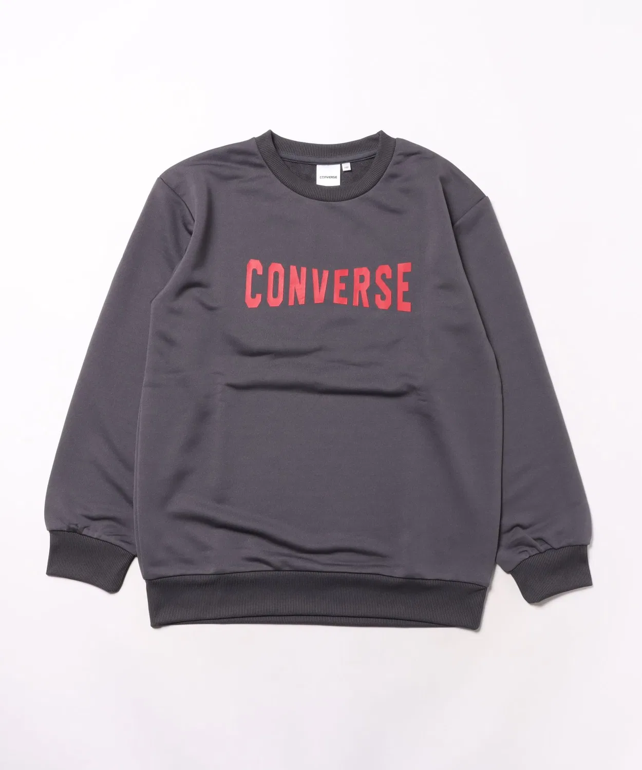 Свитшот двусторонний принт Converse для мальчиков полиэстер угольно-серый