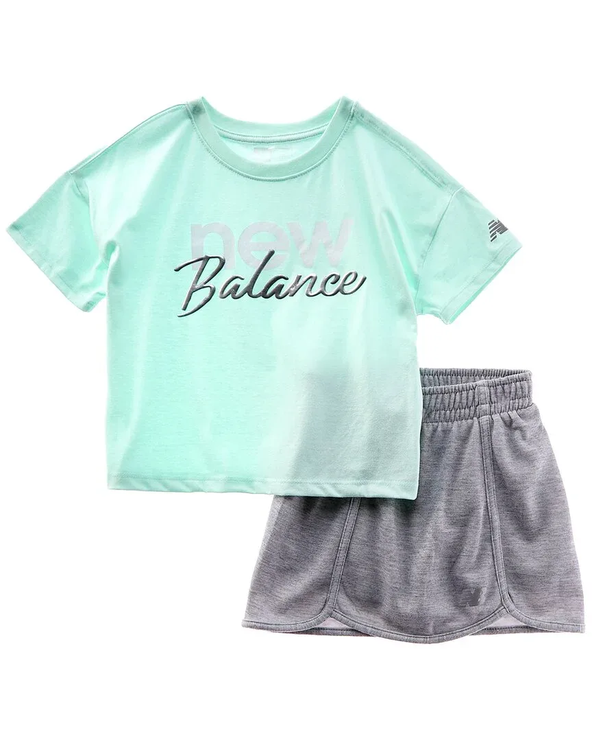 Комплект из 2 предметов: футболка и самокат New Balance
