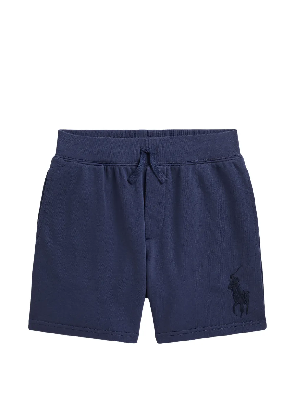 

Шорты с логотипом и кулиской Polo Ralph Lauren Kids, синий