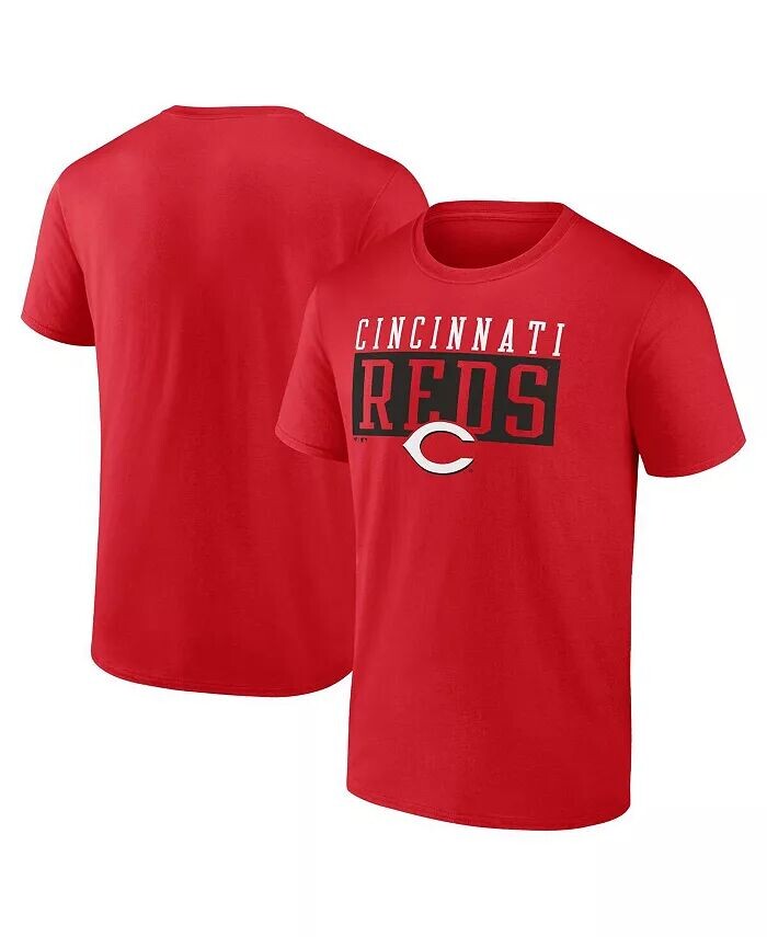 

Мужская красная футболка Cincinnati Reds Hard To Beat Fanatics, красный