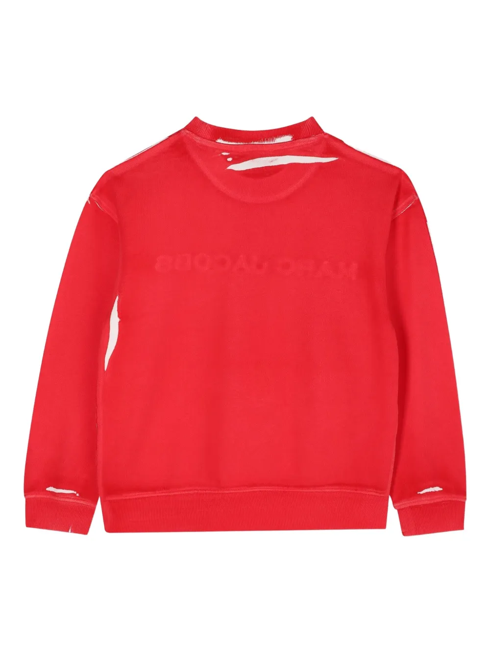 

Толстовка с вышитым логотипом Marc Jacobs Kids, красный