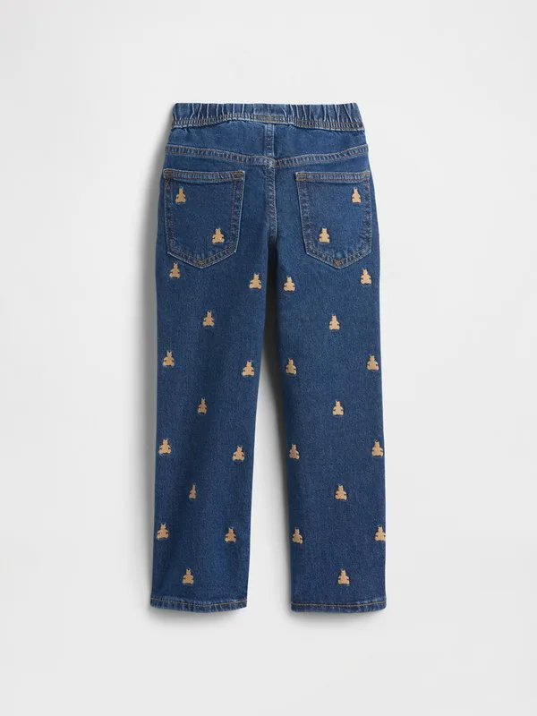 Джинсы babygap pullon original прямого кроя, джинсы прямого кроя. Gap, Medium Wash — фото 2