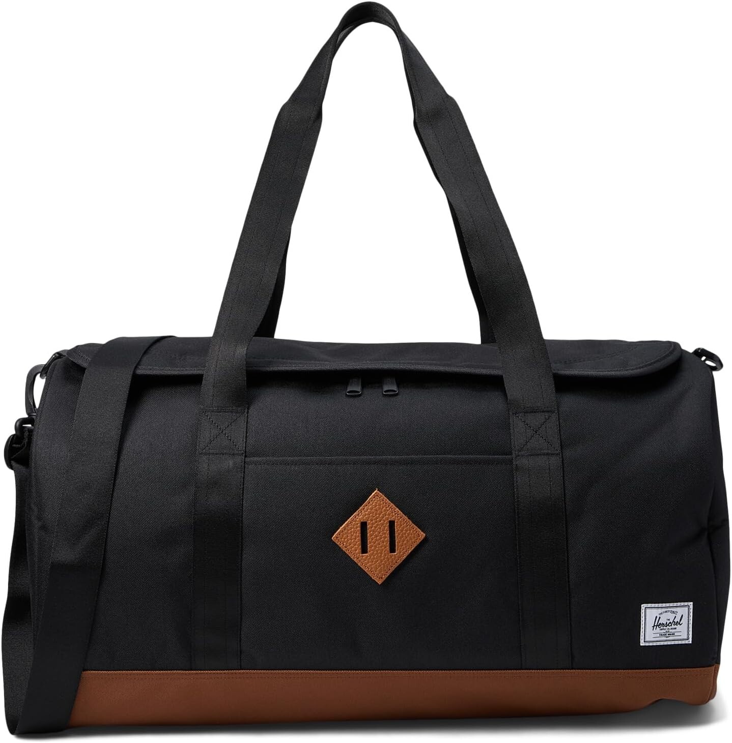 

Спортивная сумка Heritage Herschel Supply Co., цвет Black/Saddle Brown