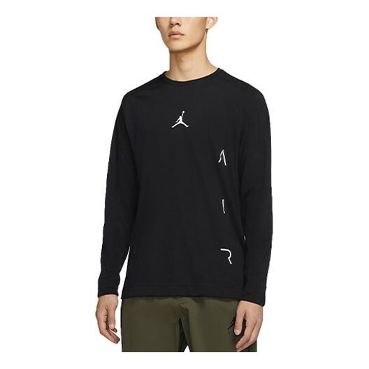 

Толстовка Air Jordan Air Athleisure Casual Sports Long Sleeves T-shirt Black, черный