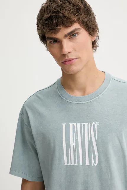 Футболка с принтом Vintage Fit Graphic Levi's, синий — фото 4