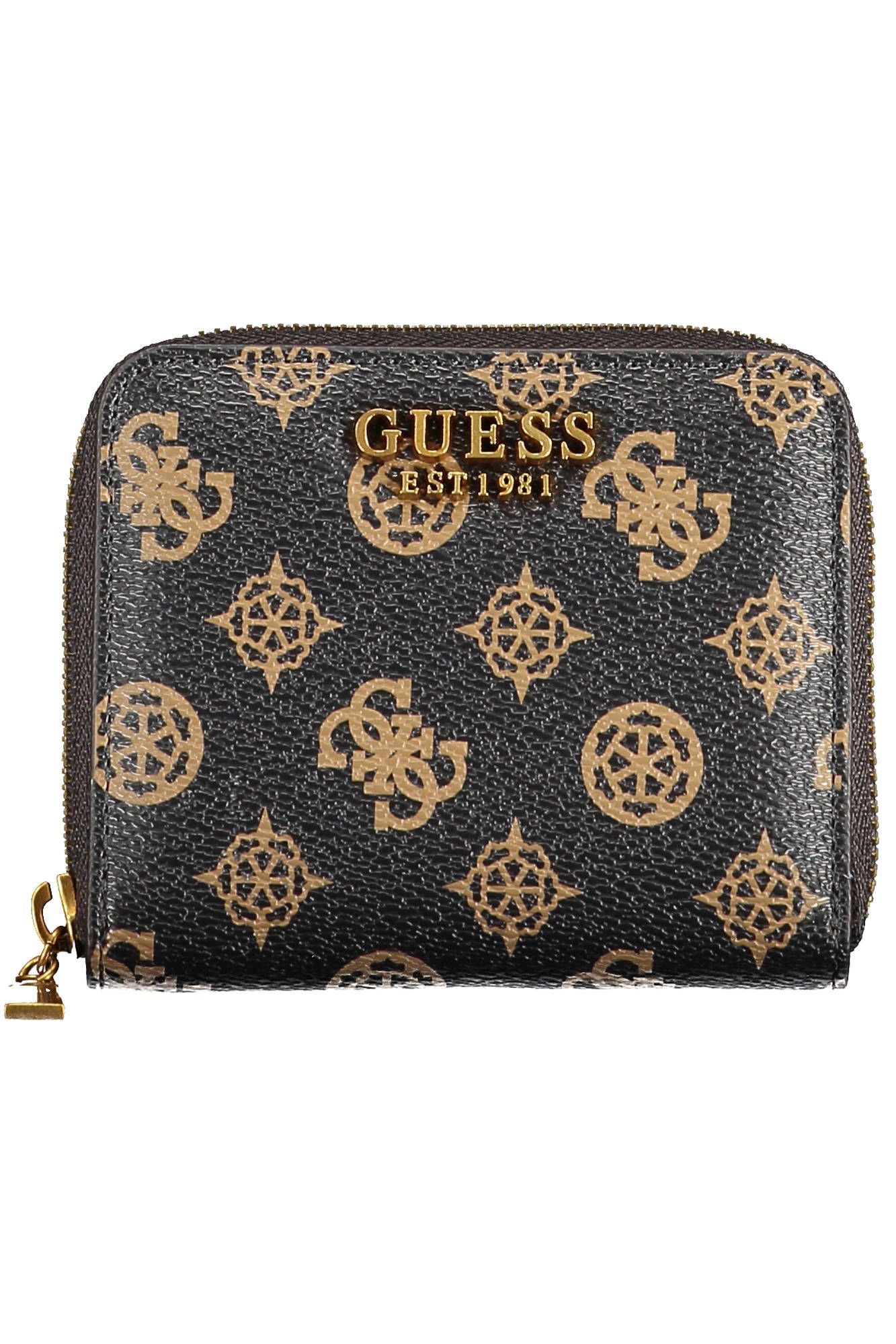 

Коричневый женский кошелек из полиуретана Guess Shoes