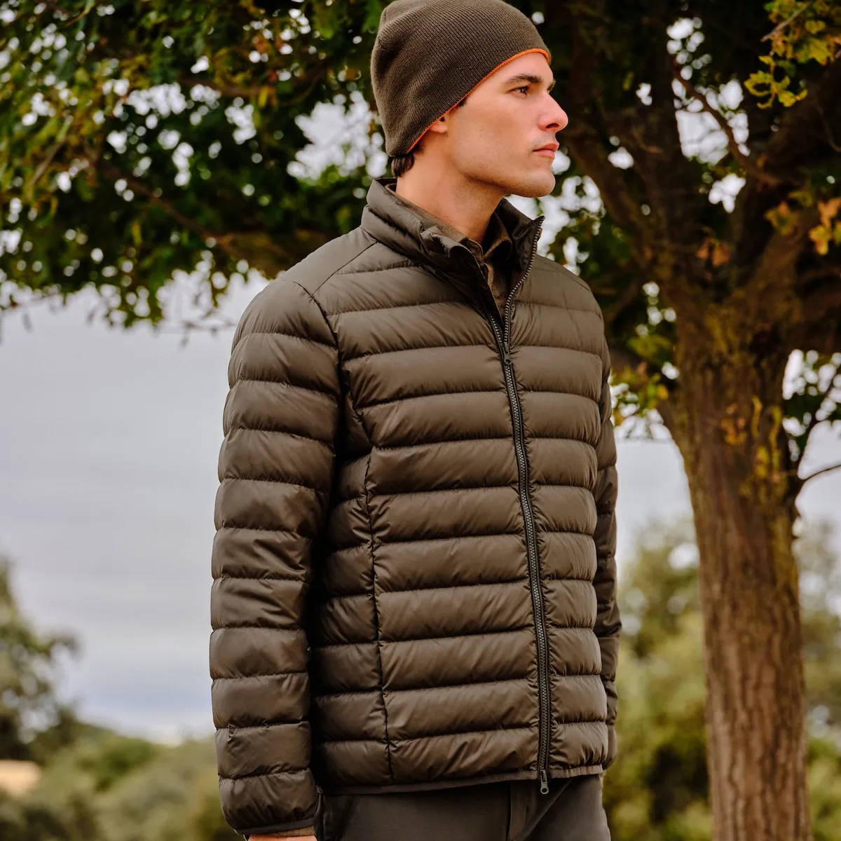 

Мужская стеганая куртка Verhunt, зеленый