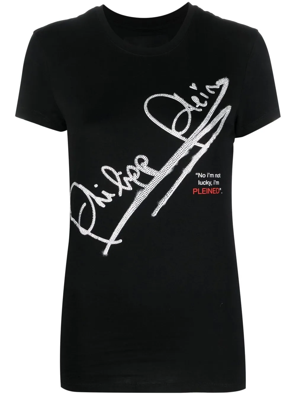 

Футболка SS Signature Philipp Plein, черный