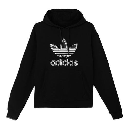 

Толстовка originals metallic logo sports drawstring black Adidas, черный