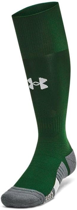 

Under Armour Unisex UA Magnetico Grip Over-The-Calf Socks - носки с активируемым потом сцеплением, Forest Green-White