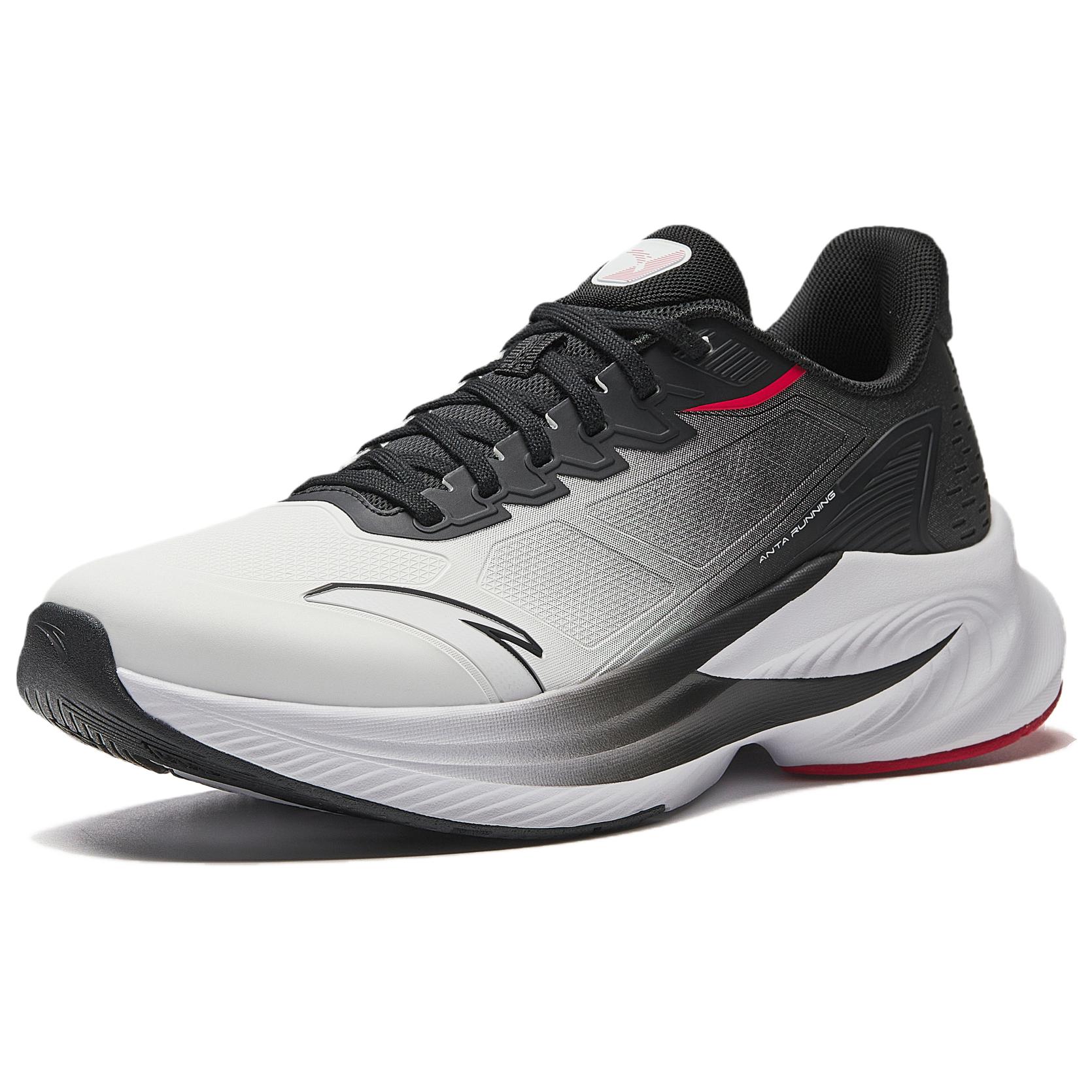 

ANTA Кроссовки Stinger 6 с амортизацией, износостойкие, низкие, повседневные, мужские, белые, черные