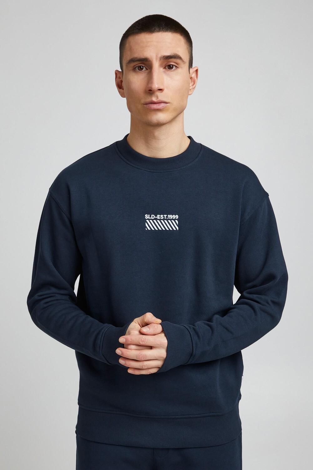 

Толстовка !SOLID Stehkragenpullover SDRubio, синий