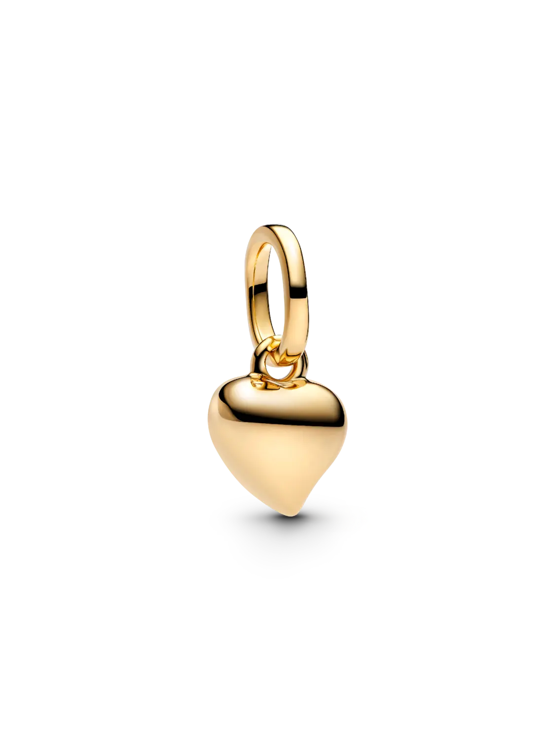 

Мини-подвеска в форме сердца Pandora, 14-каратное золотое покрытие