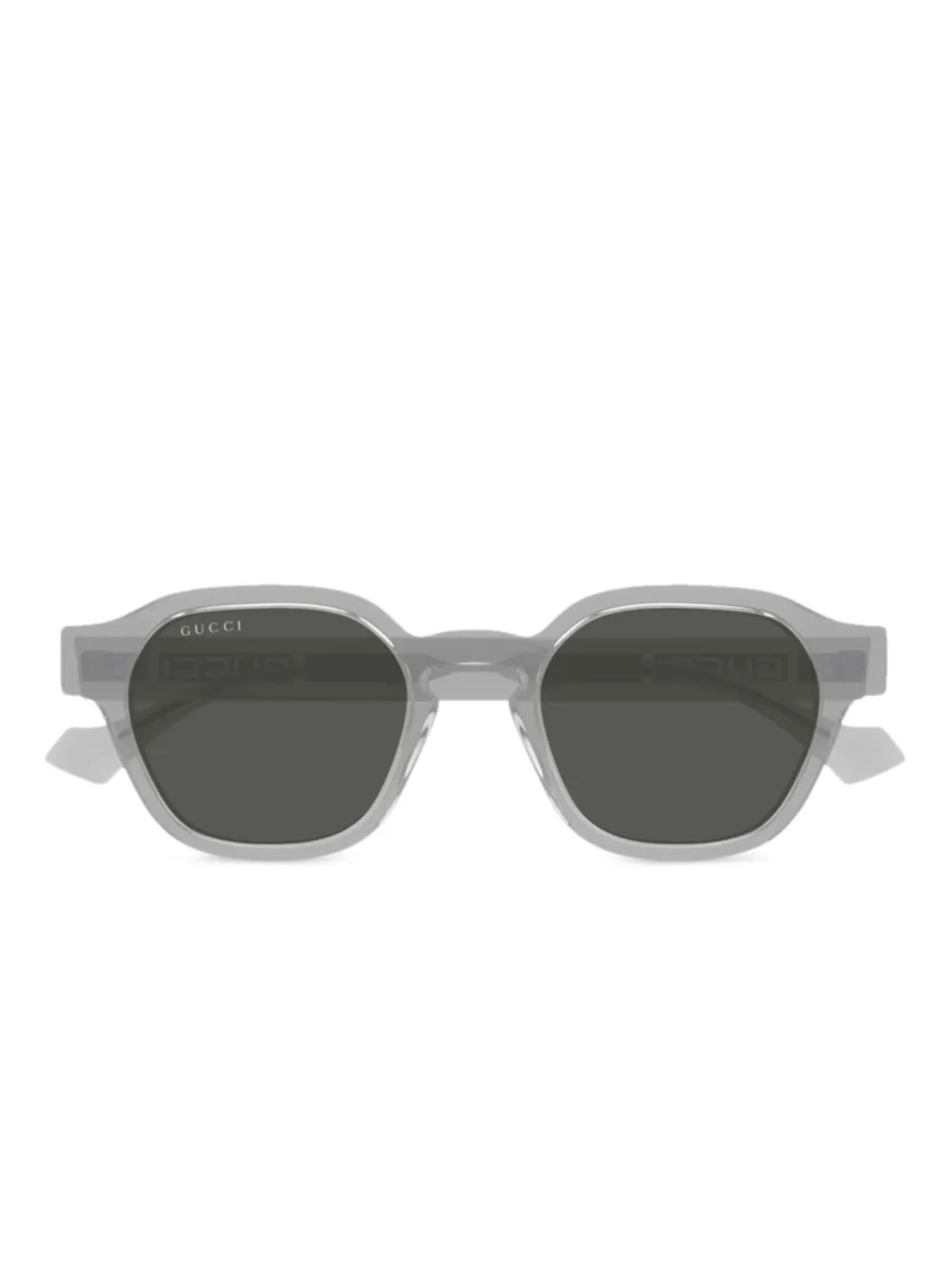 

Солнцезащитные очки в квадратной оправе Gucci Eyewear, серый