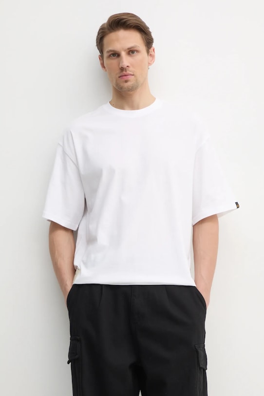 

Футболка Studio Edition T из хлопка Alpha Industries, белый