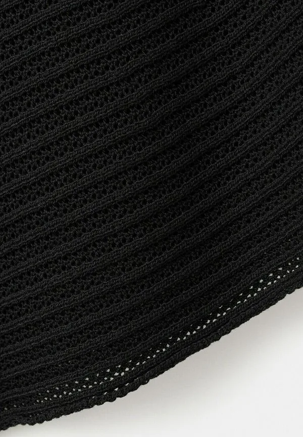 Подростковая юбка а-силуэта Mango Kids, Black — фото 2