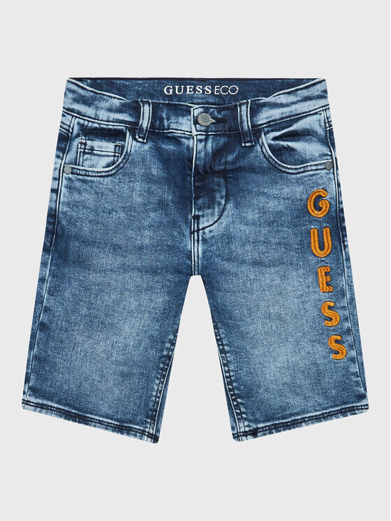 

Джинсовые шорты стандартного кроя Guess, синий