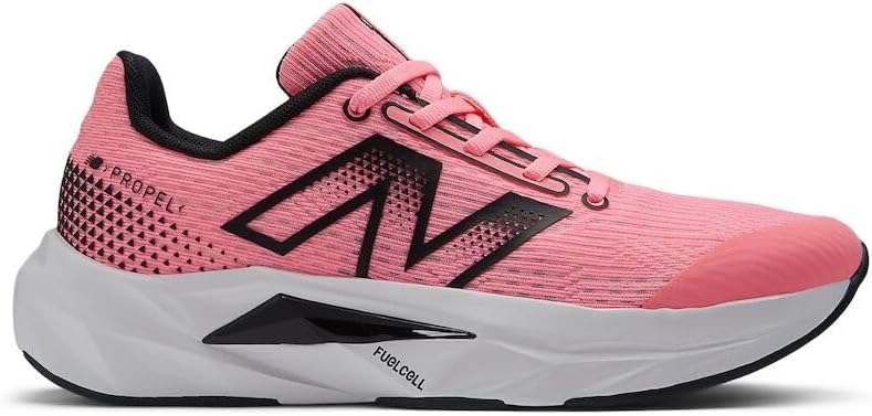 Детские кроссовки для бега New Balance FuelCell Propel V5, черный/розовый — фото 3
