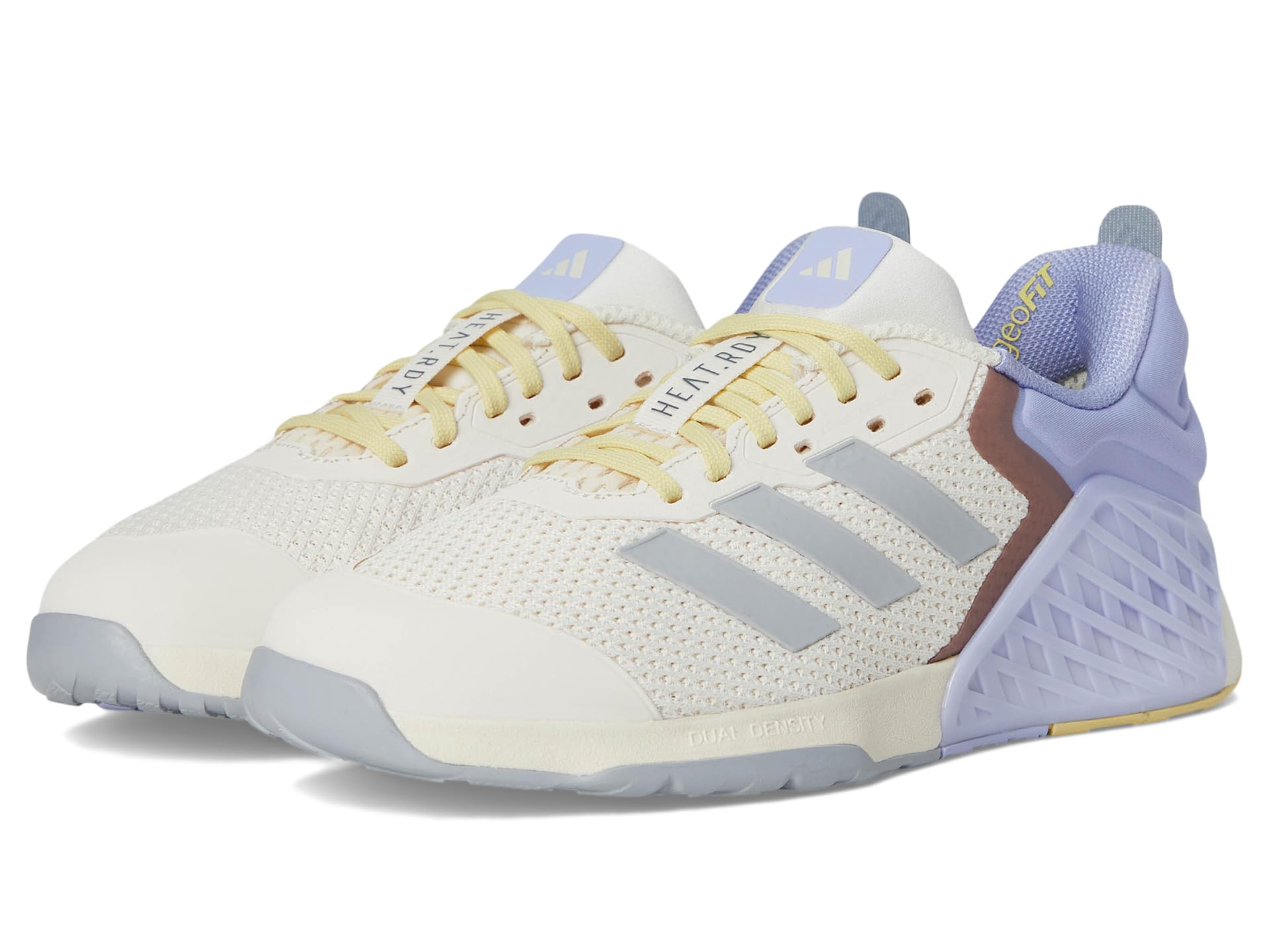 Кроссовки adidas Dropset 3, цвет Chalk White/Halo Silver/Violet Tone