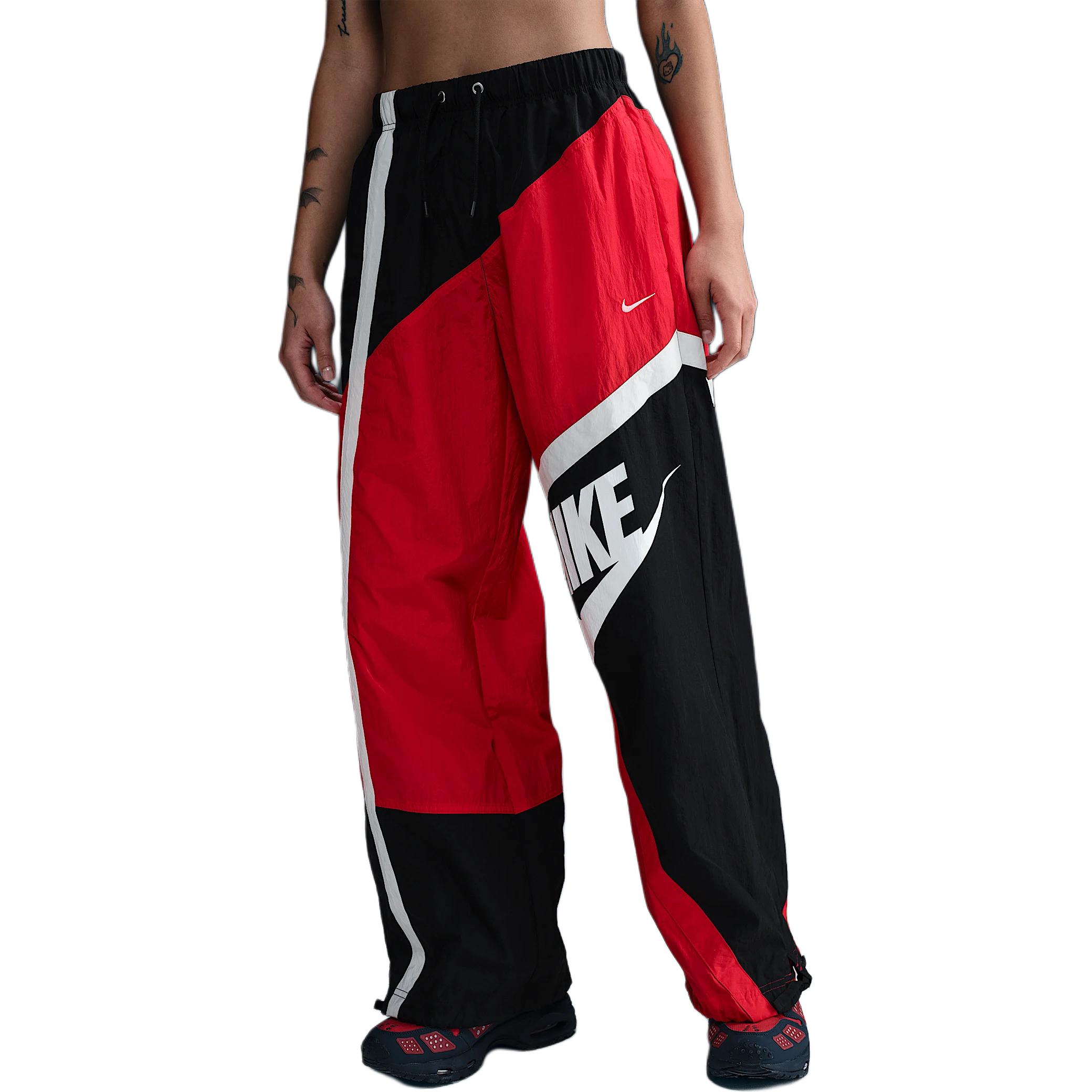 

Тренировочные брюки с цветными блоками Nike, красный