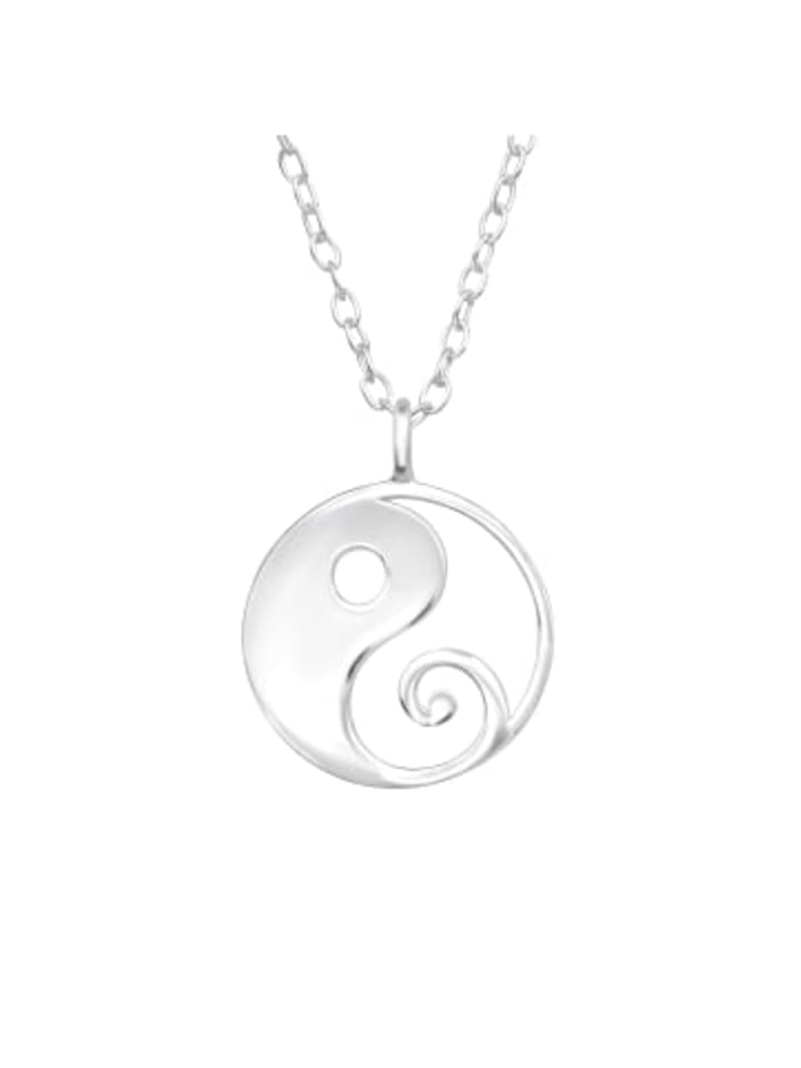 

Alexander York Колье с подвеской Инь-Ян из серебра 925 пробы, комплект из двух серебряных элементов