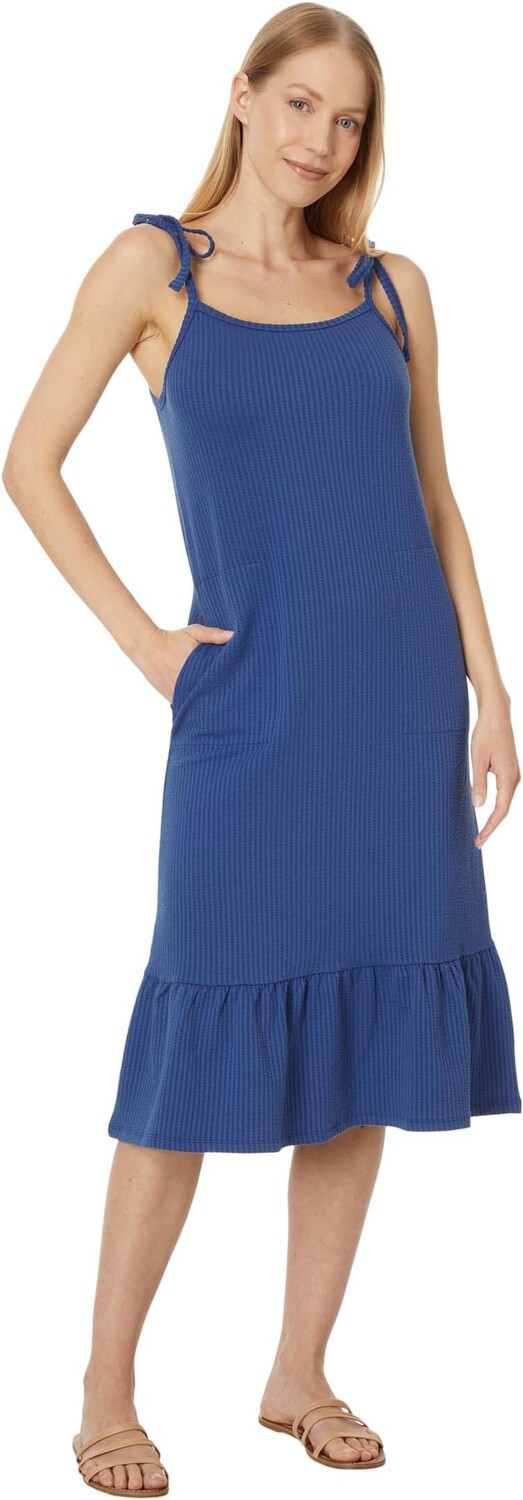 

Платье Toad&Co Dandelion Midi Sleeveless Dress, цвет Cornflower Texture