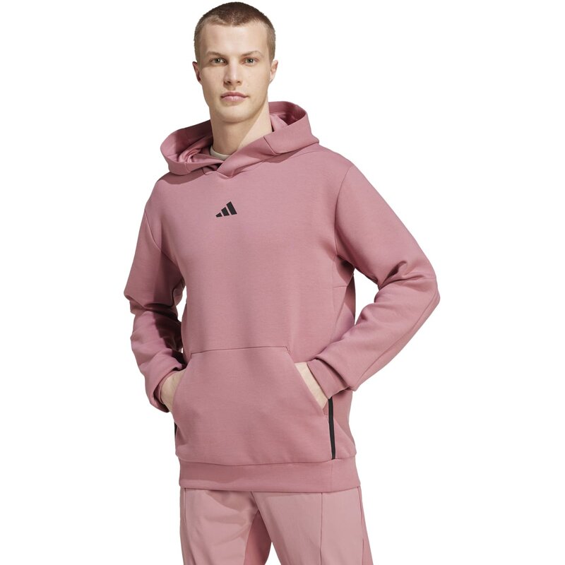 Толстовка с капюшоном, предназначенная для тренировок Adidas, цвет precri — фото 2