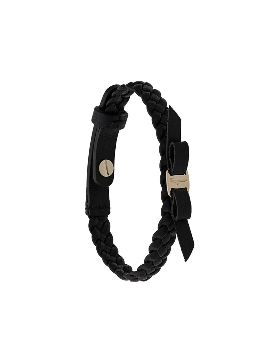

Браслет с бантом Vara Ferragamo, черный