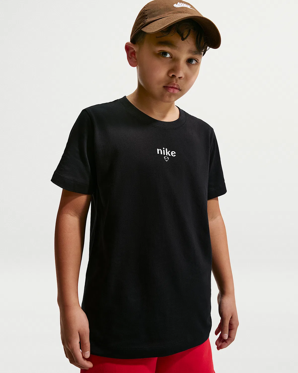 Детская футболка Nike Big Kids', Black — фото 2