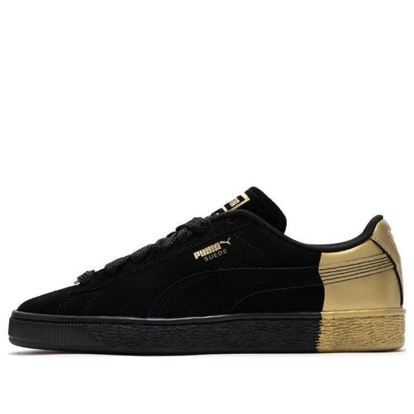 

Кроссовки suede dance crew 'black gold metallic' Puma, черный