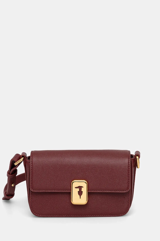 

Кожаная сумка Trussardi, красный