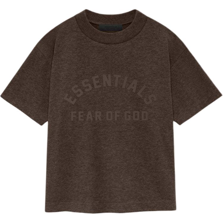 Футболка SS24 Heather Wood Kids' Fear Of God Essentials — фото 2